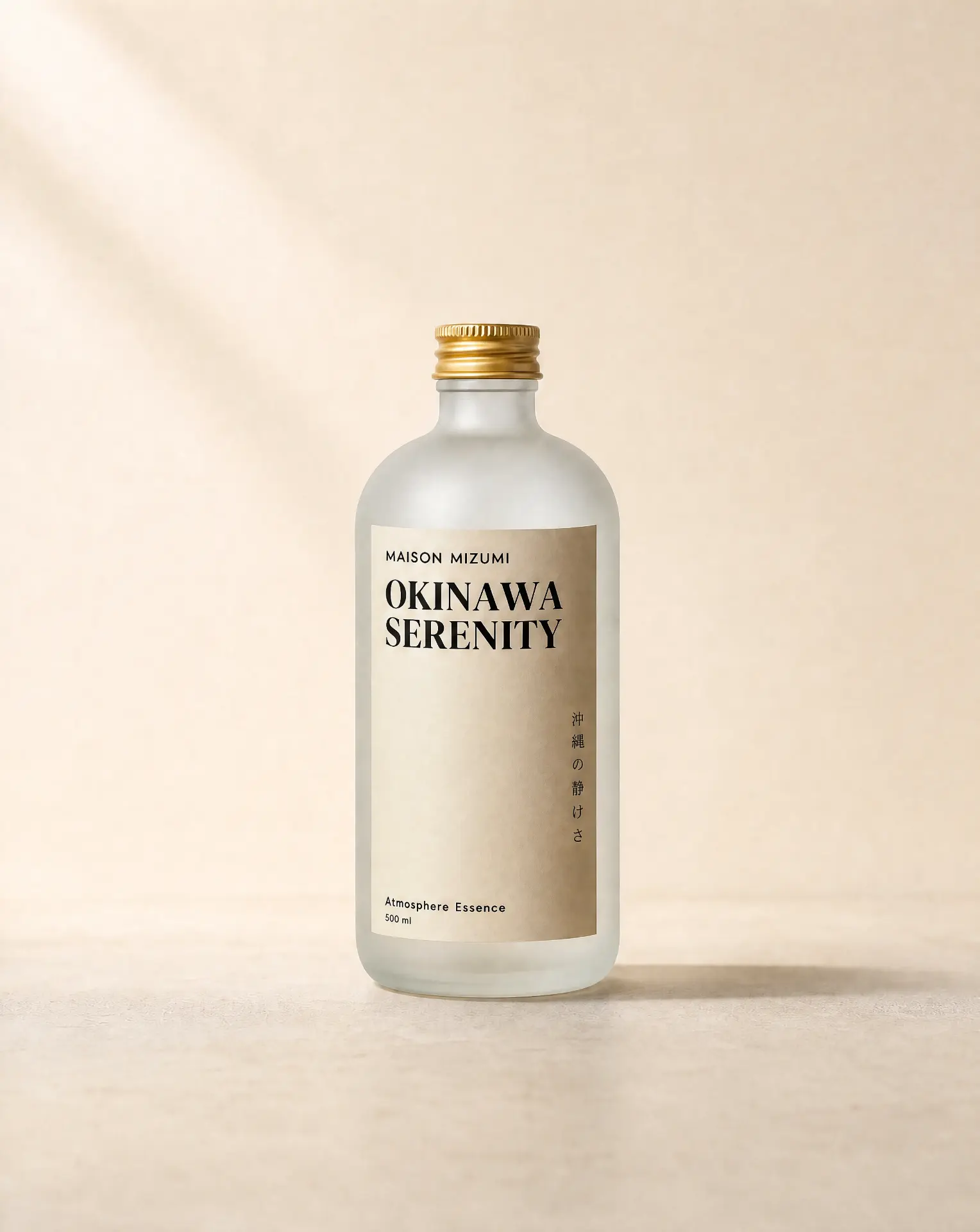 Okinawa Serenity Residence Ritual — the bottle