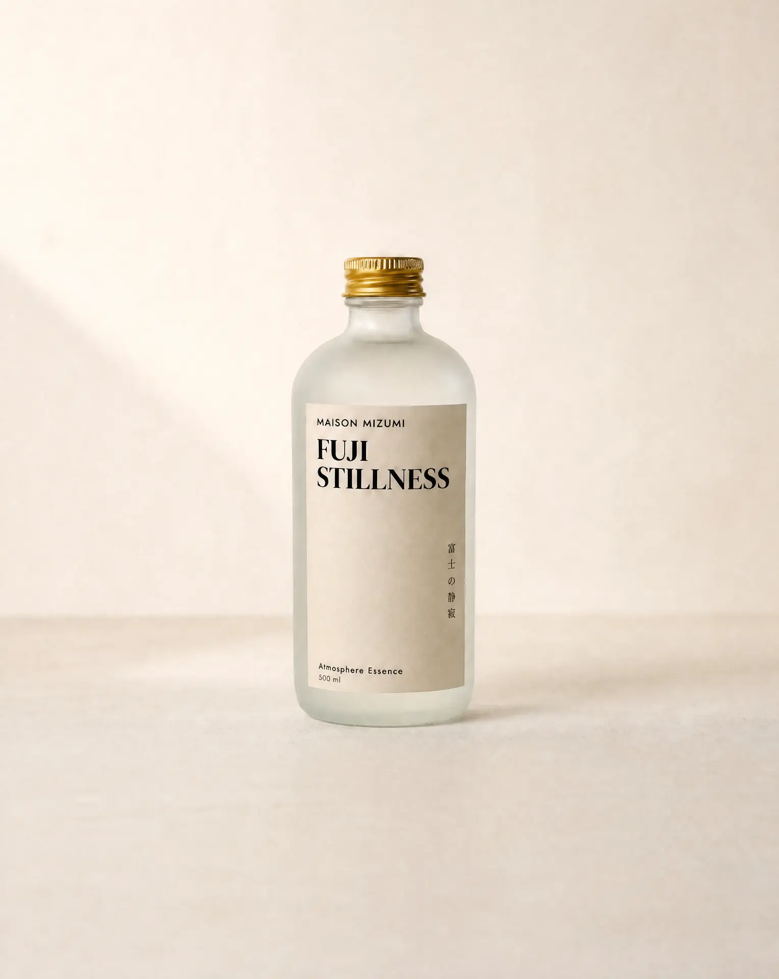 Fuji Stillness Residence Ritual — the bottle